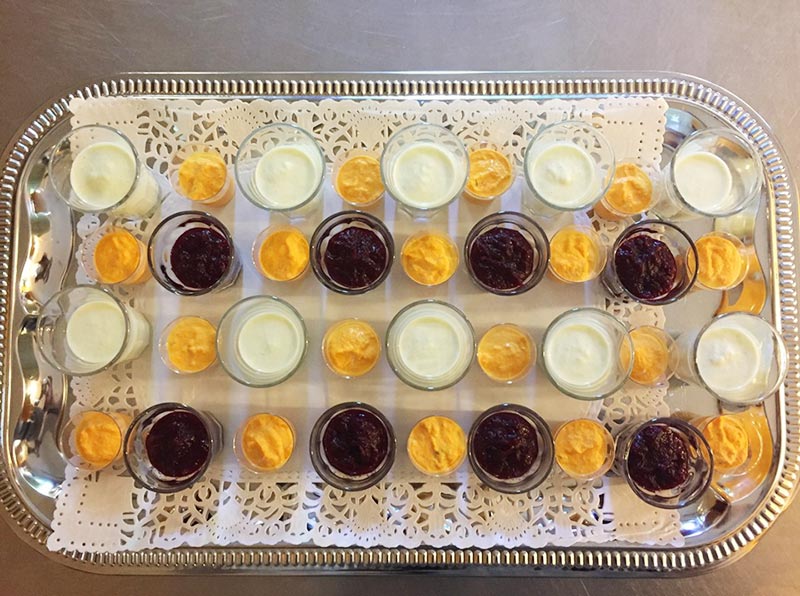Repas et réception au Château de la Linotte en Bourgogne-Franche-Comté Apéritif