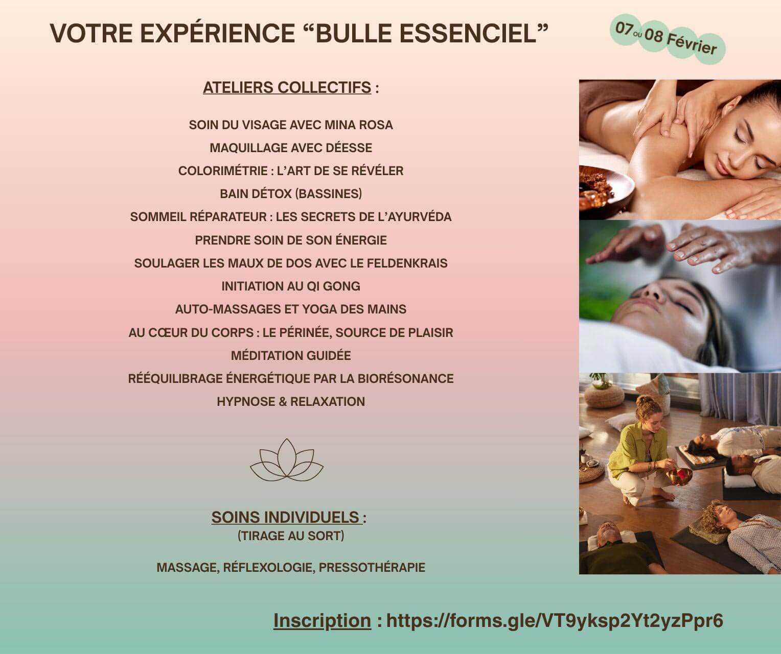 Journée Bien-Être Bulle EssenCiel au Château de la Linotte en Franche-Comté